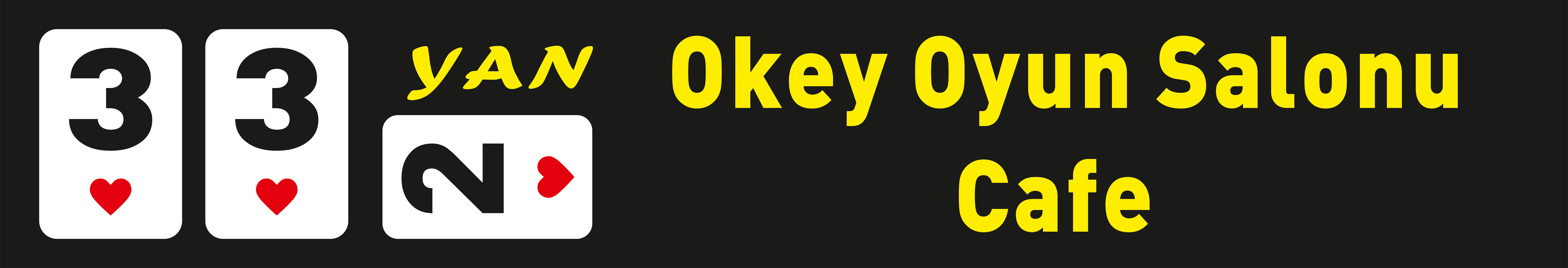 33Yan2 Okey Oyun Salonu & Cafe Logosu